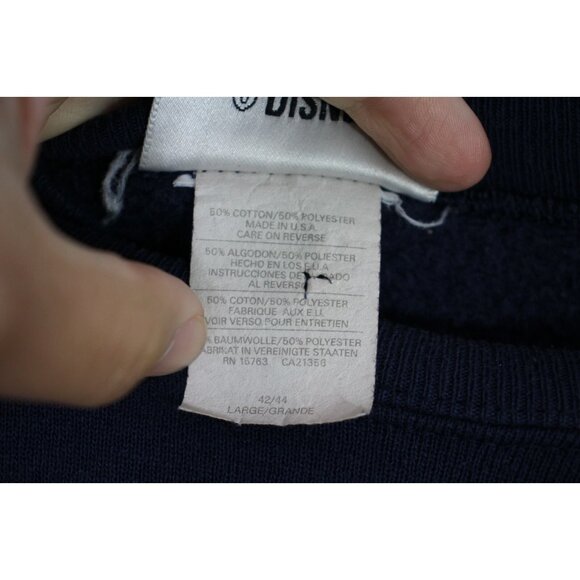 Vintage The Disney Store Mens Large Made In USA Winnie The Pooh Sweatshirt H688 - Picture 4 of 5